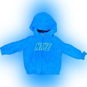 Nike Hooded windbreaker jacket toddler size 12 months